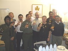 Members of Jury on the second day of tasting