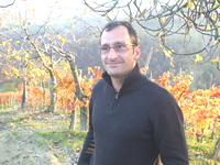 Claudio Marenco- proud owner of Aldo Marenco Winery