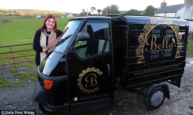 Prosecco Van in the London Land