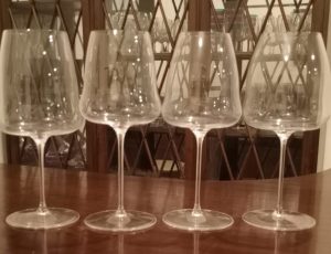 4 Variants of Riedel Wine wings glasses