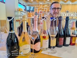 Tasting Alta Langa docg bubbles with Roberto Bava