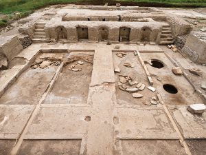 Remains of a Roman Winery discovered. Courtesy: Smithsonian