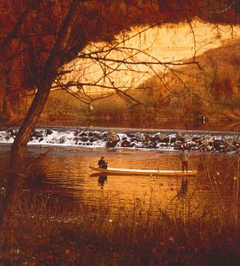 Tanaro River in the 1980's