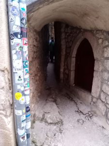 Touted as the narrowest street in the world is in Vrbnik