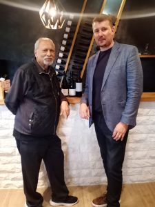 Visiting Baraka Winery with Filip Baraka
