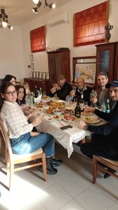 The best meal in Georgia was at the Imereti winery by the ladies of the kitchen