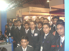 Students of IHM-Gurgaon at the Wine Appreciation Class at IFE- Tasting Theater