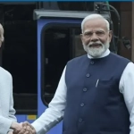 Ursula Von der Leyen with PM Narendra Modi, Photo credit: YouTube