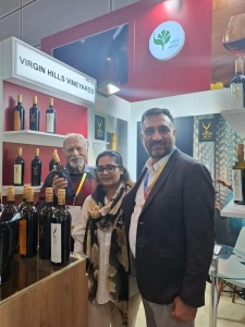 Kunal Chug and his wife