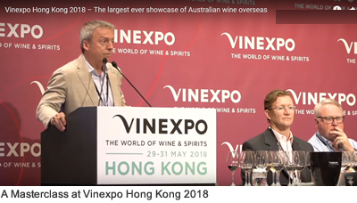 A Masterclass at Vinexpo Hong Kong 2018