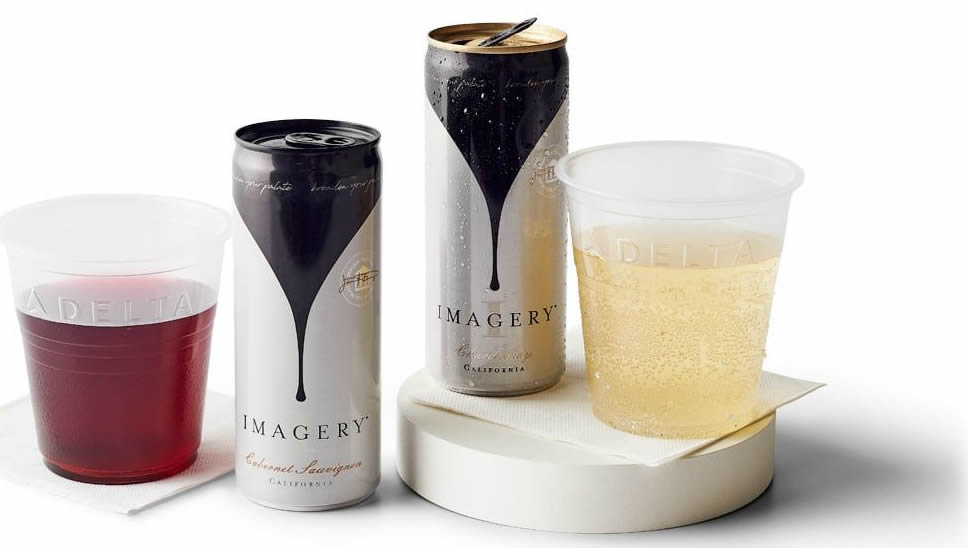 Delta pioneers WineinCan Service in Flights