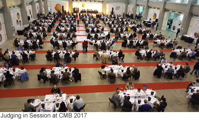 Judging in Session at CMB 2017